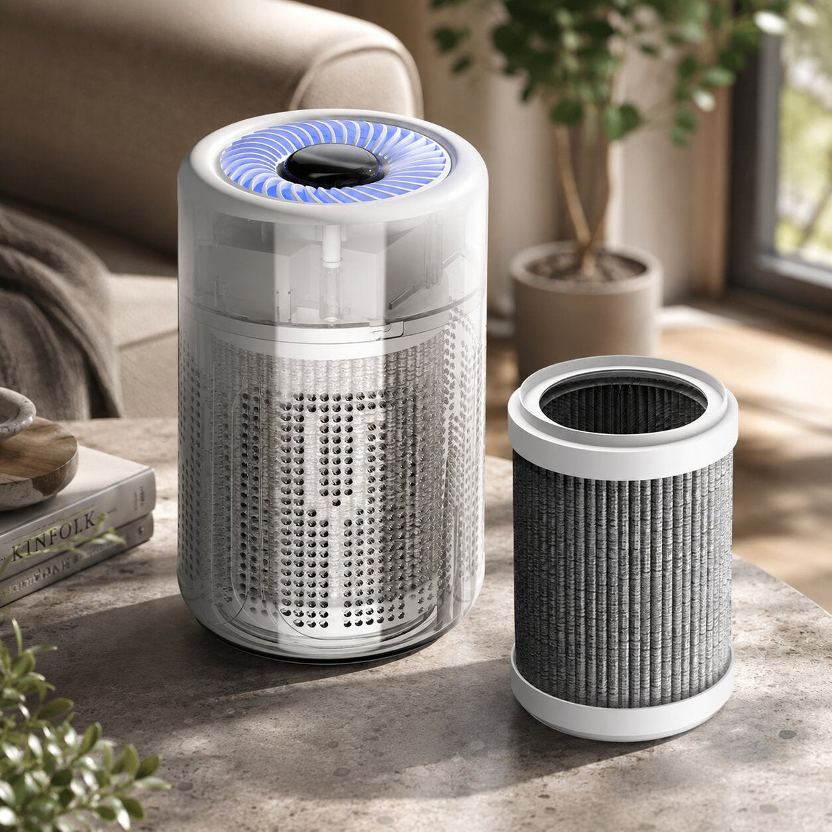 AeroKlar™ | Luftreiniger für große Räume mit Mehrschicht-Filtersystem