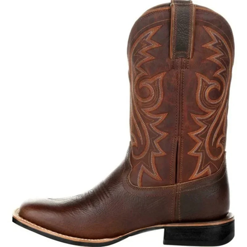 Wesley | Bottes Cowboy Homme Style Western | Classiques et Confortables