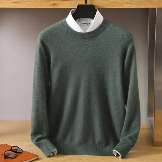 Pullover Homme Cashmere | Col Rond Classique et Confortable