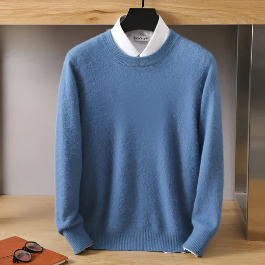 Pullover Homme Cashmere | Col Rond Classique et Confortable