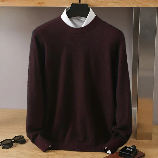 Pullover Homme Cashmere | Col Rond Classique et Confortable