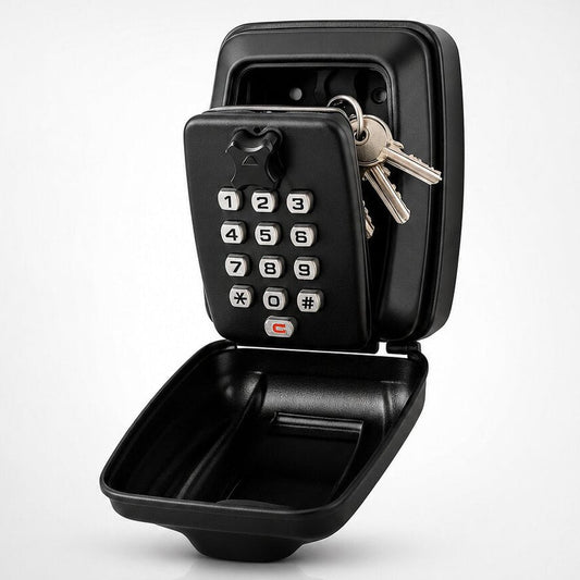 KeyVault™ | Schlüsselsafe mit Zahlencode für Innen- und Außenbereiche