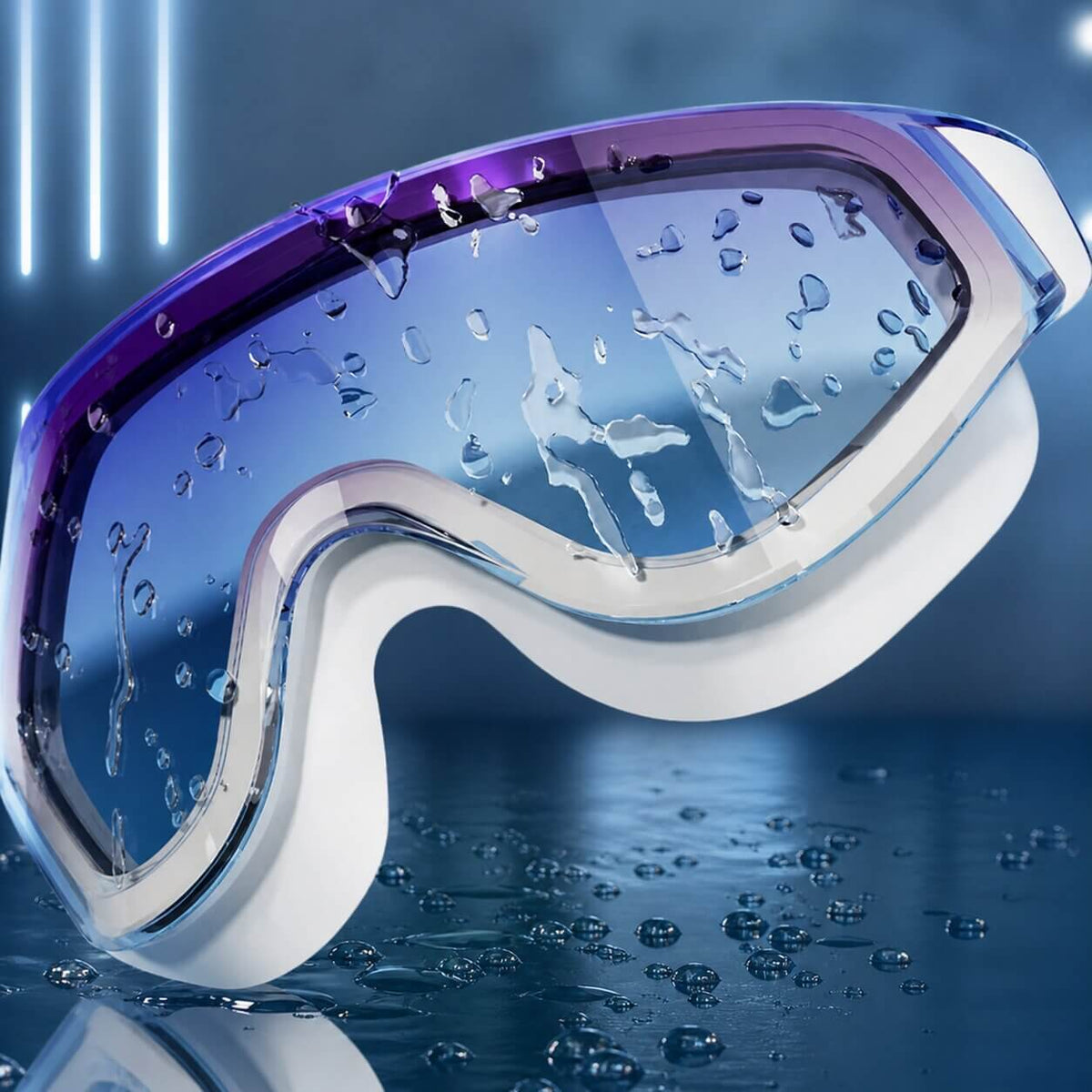 ClearWave™ | HD-Schwimmbrille mit Anti-Beschlag-Beschichtung und Silikonband