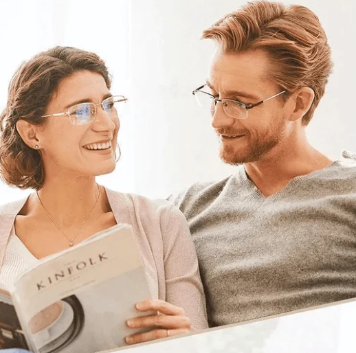 Viselio™ | Ultraleichte Multifokal-Lesebrille mit TR90-Rahmen und Titan