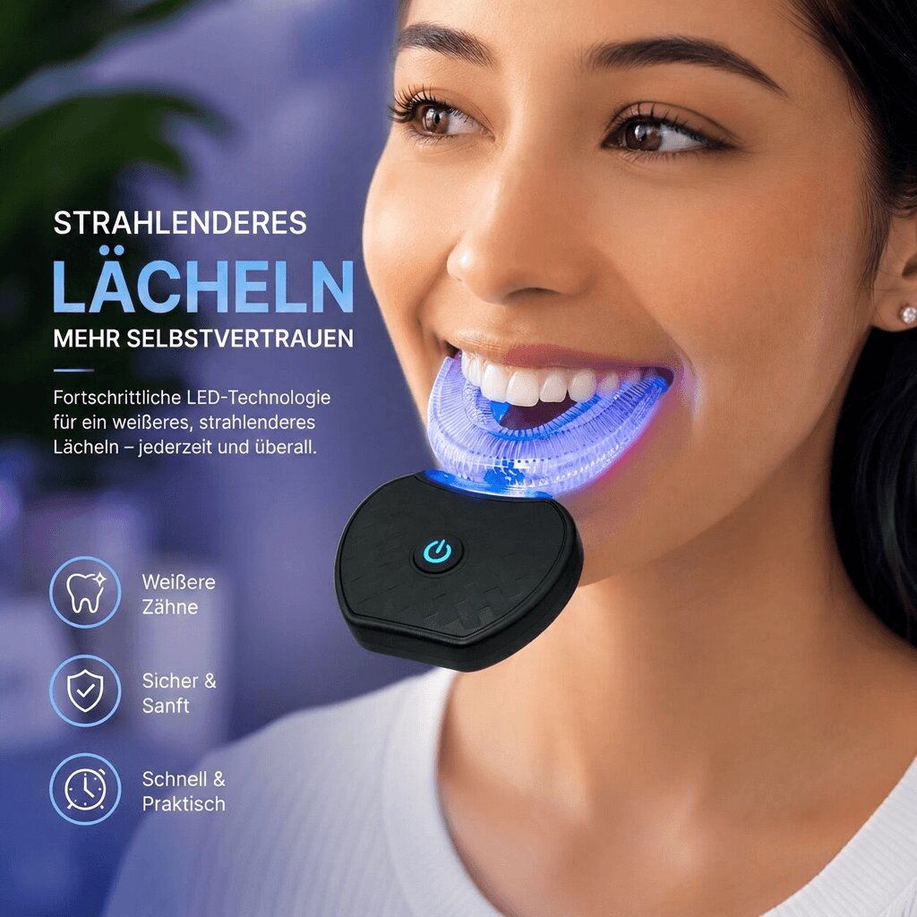 OralVanta™ | Elektrische U-Zahnbürste mit Ultraschall-Vibration