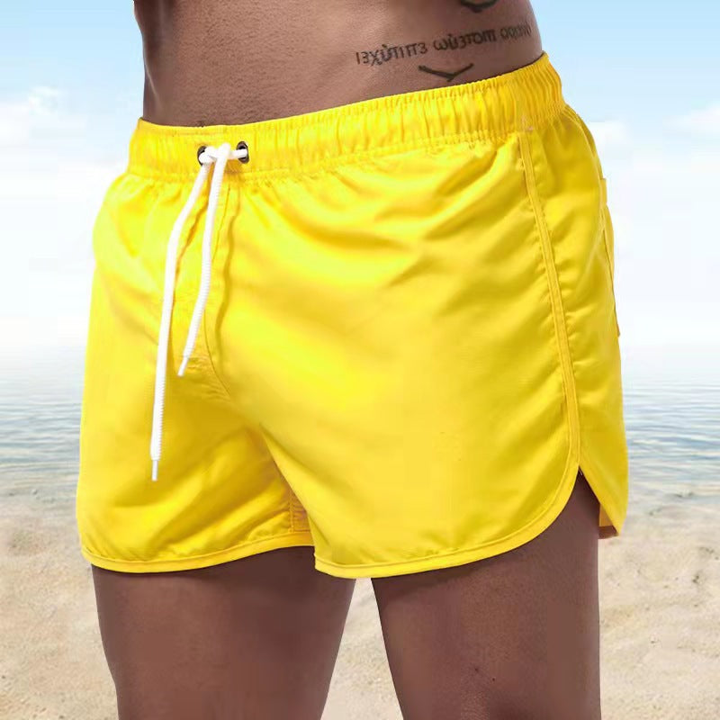 Caspian | Short de Bain Homme Uni avec Cordon – Léger, Élégant et Rapide à Sécher