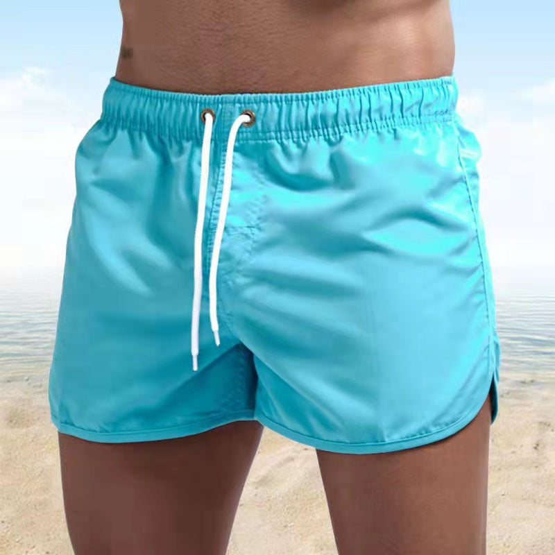Caspian | Short de Bain Homme Uni avec Cordon – Léger, Élégant et Rapide à Sécher