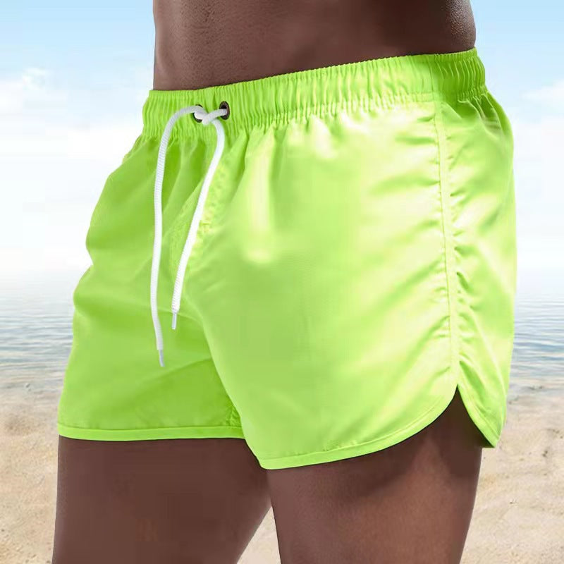 Caspian | Short de Bain Homme Uni avec Cordon – Léger, Élégant et Rapide à Sécher