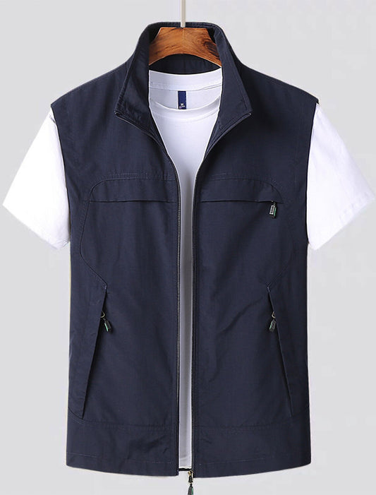 Orson | Gilet Homme Outdoor Sans Manches avec Poches, Respirant & Séchage Rapide