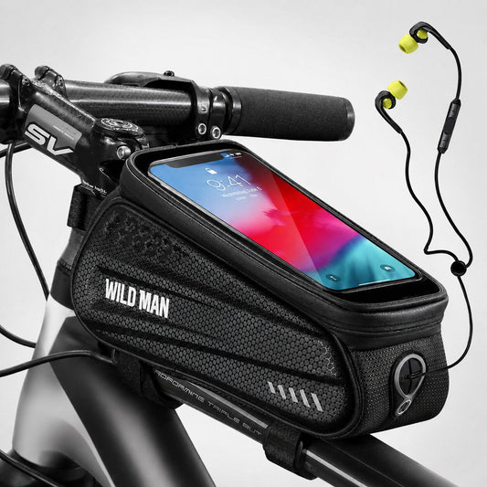 VeloraRide™ | Fahrradtasche mit Handyhalterung und Touchscreen-Fenster