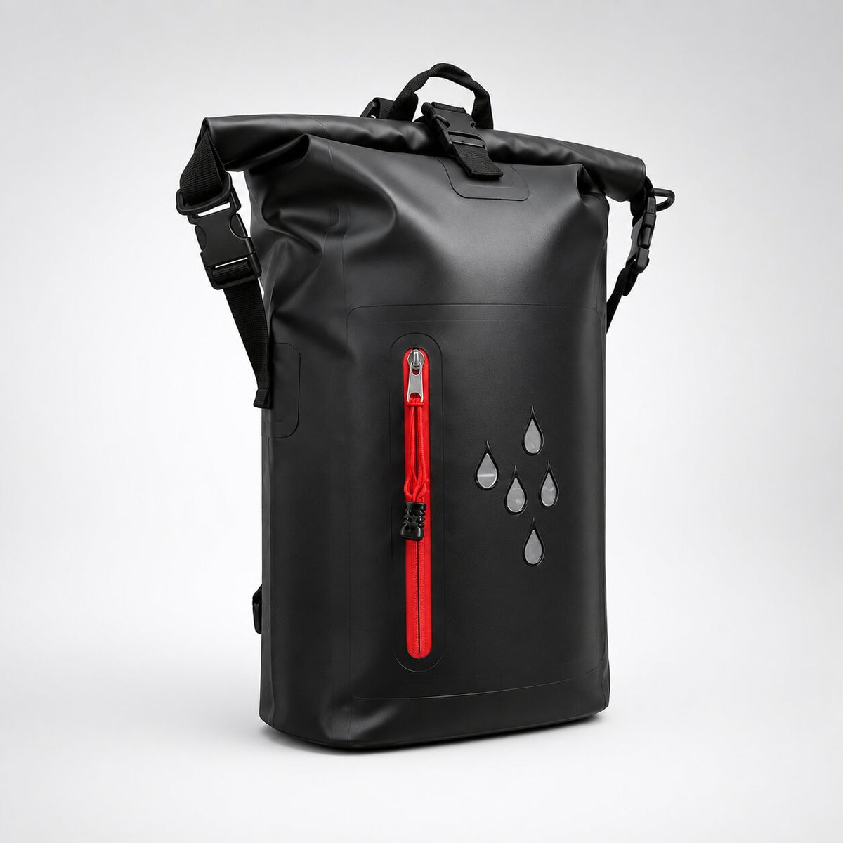 AquaTrek™ | Wasserabweisender Outdoor-Rucksack mit Reißverschlussfach
