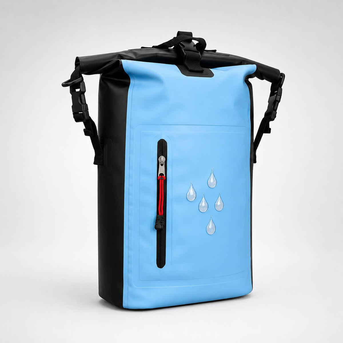 AquaTrek™ | Wasserabweisender Outdoor-Rucksack mit Reißverschlussfach