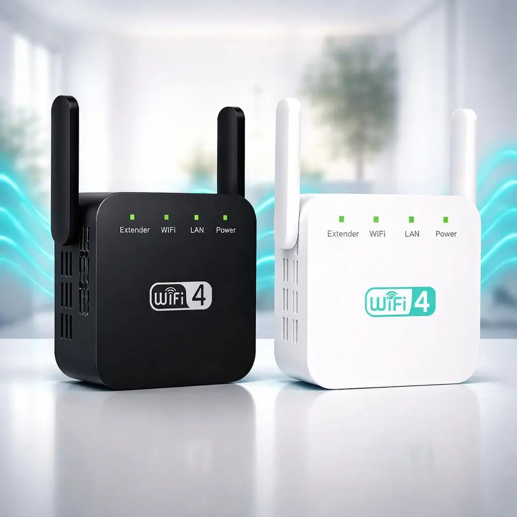 SignalBoost™ | WLAN-Verstärker mit 300 Mbps, WPS und Ethernet-Anschluss