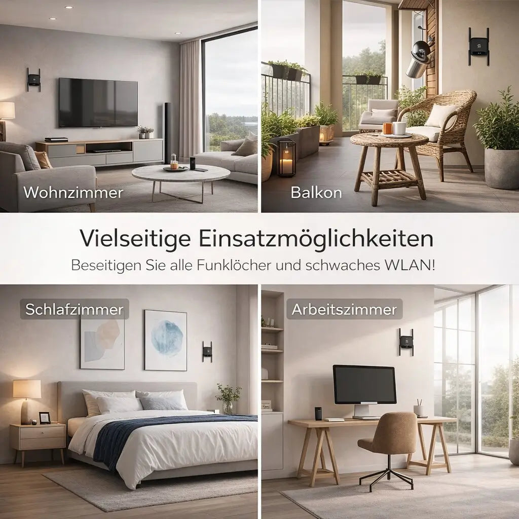 SignalBoost™ | WLAN-Verstärker mit 300 Mbps, WPS und Ethernet-Anschluss