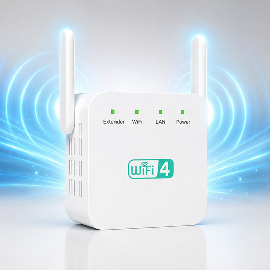 SignalBoost™ | WLAN-Verstärker mit 300 Mbps, WPS und Ethernet-Anschluss